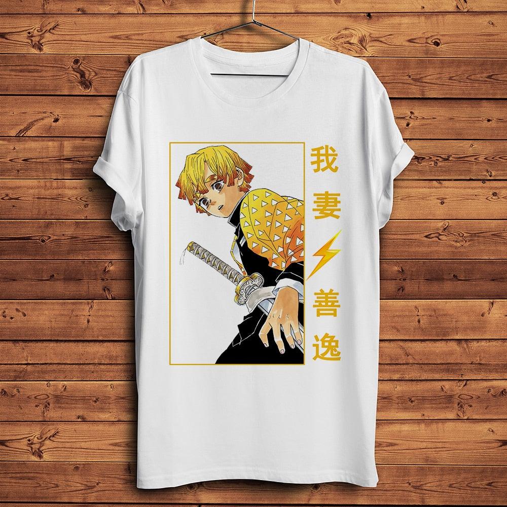 Camiseta Masculina Zenitsu Agatsuma - Demon Slayer – NERD BEM TRAJADO