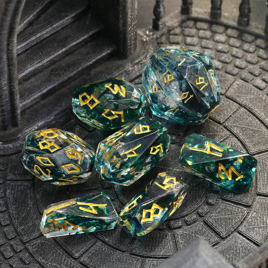 Kit de Dados RPG de Resina