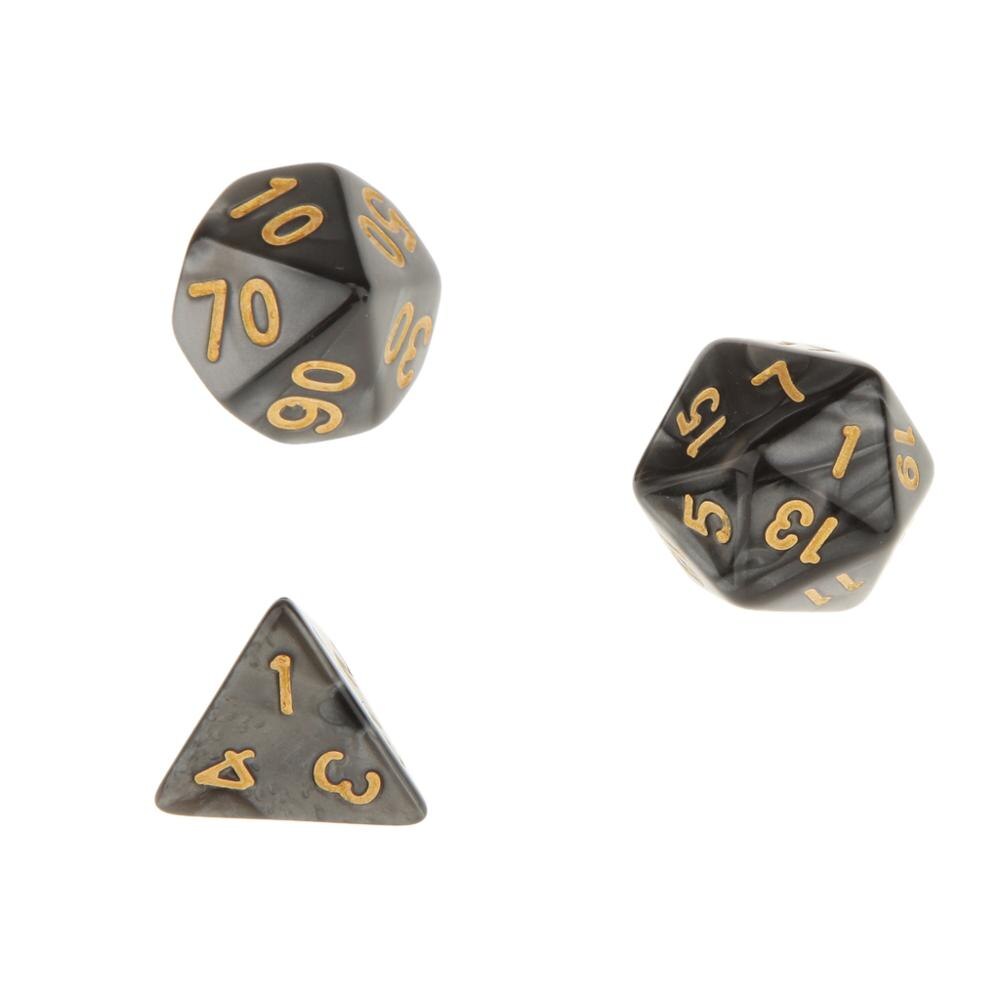 Kit de Dados RPG de Resina - NERD BEM TRAJADO