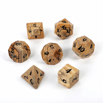 Kit de Dados RPG de Resina