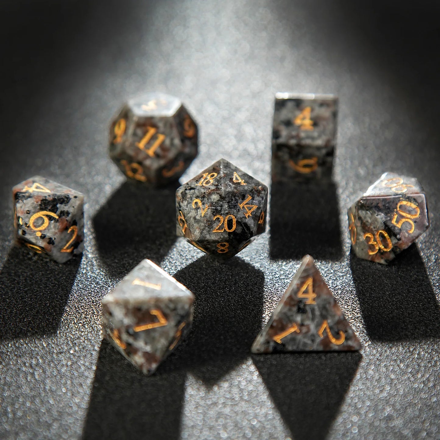 Kit de Dados RPG de Resina