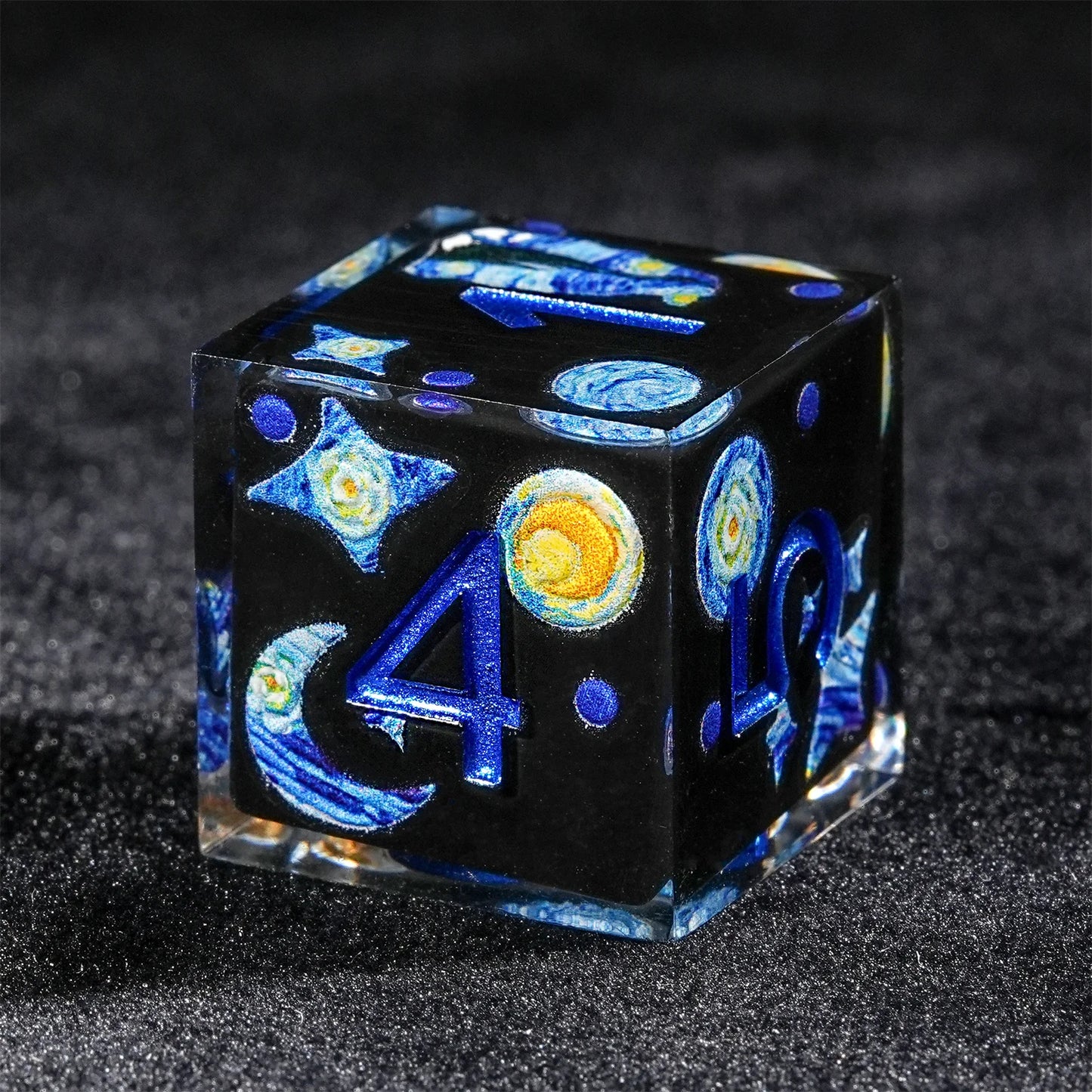 Kit de Dados RPG de Resina