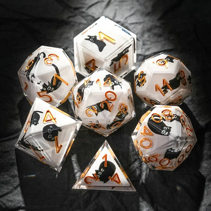 Kit de Dados RPG de Resina