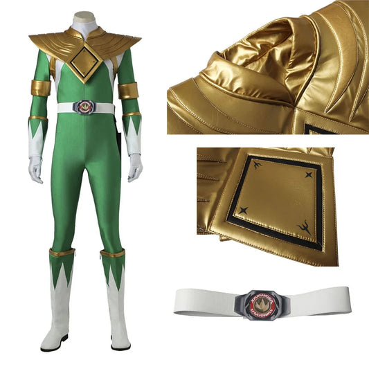 Fantasia para Cosplay Power Rangers Verde