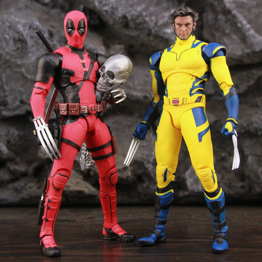 Action Figure Deadpool e Wolverine - Marvel