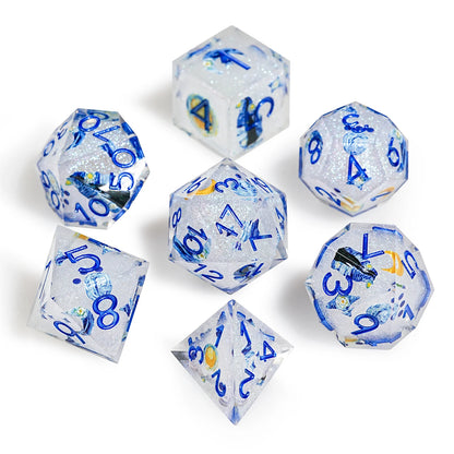 Kit de Dados RPG de Resina