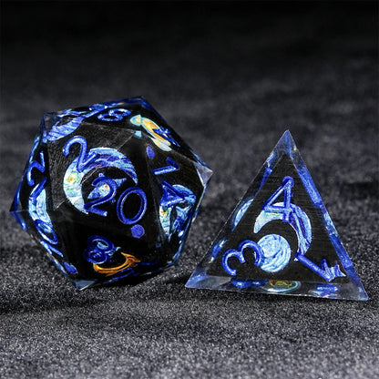 Kit de Dados RPG de Resina