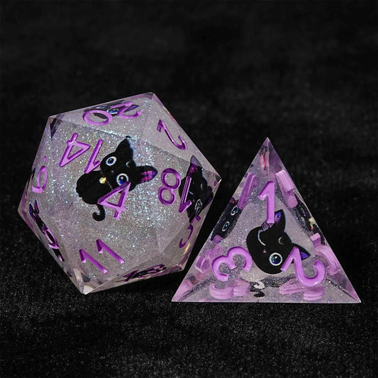 Kit de Dados RPG de Resina