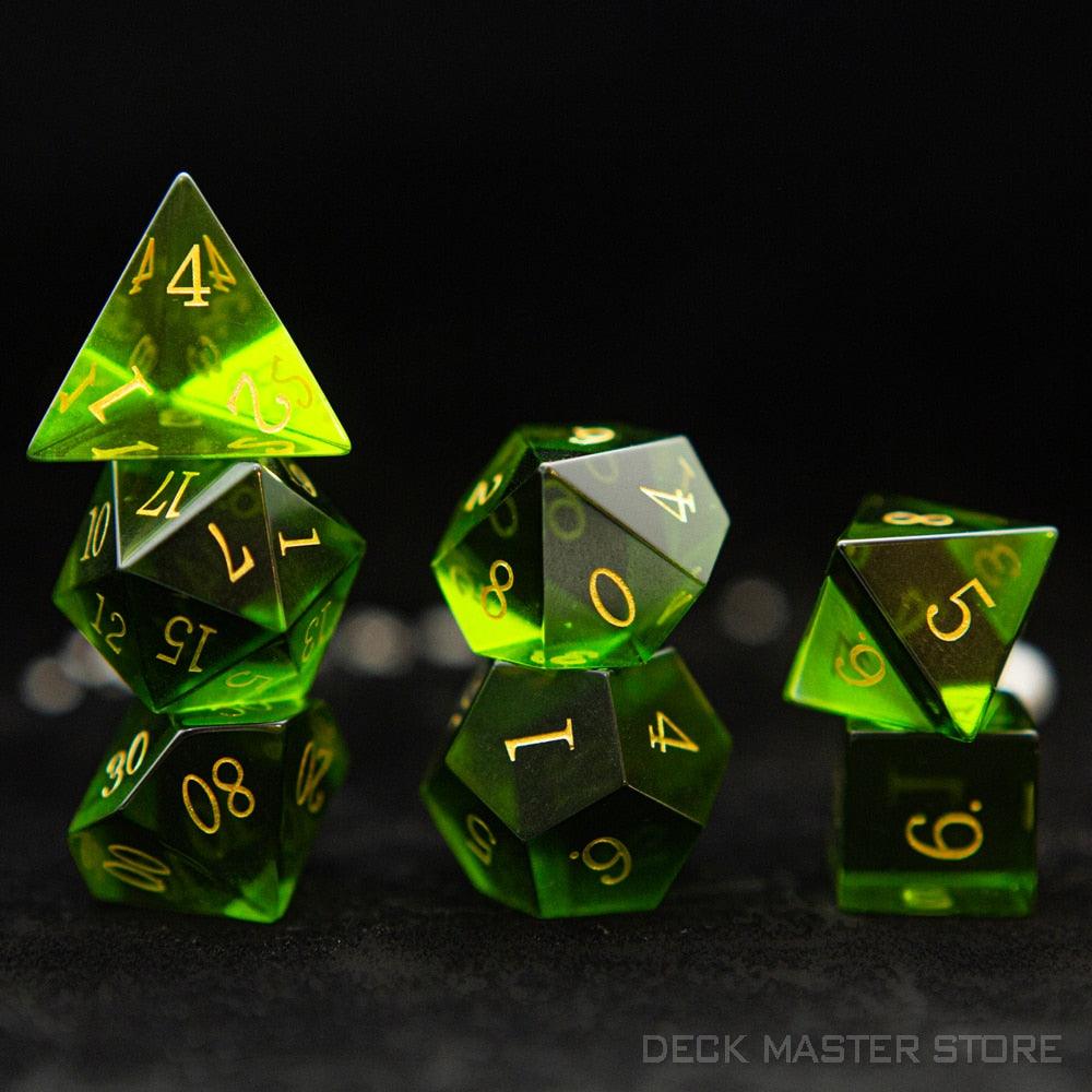 Kit de Dados RPG de Resina Premium - NERD BEM TRAJADO