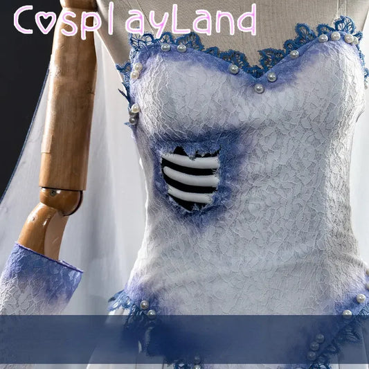 Fantasia para Cosplay Noiva Cadáver