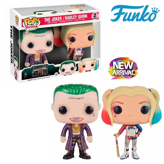 Funko Pop Joker and Harley Quinn - DC 