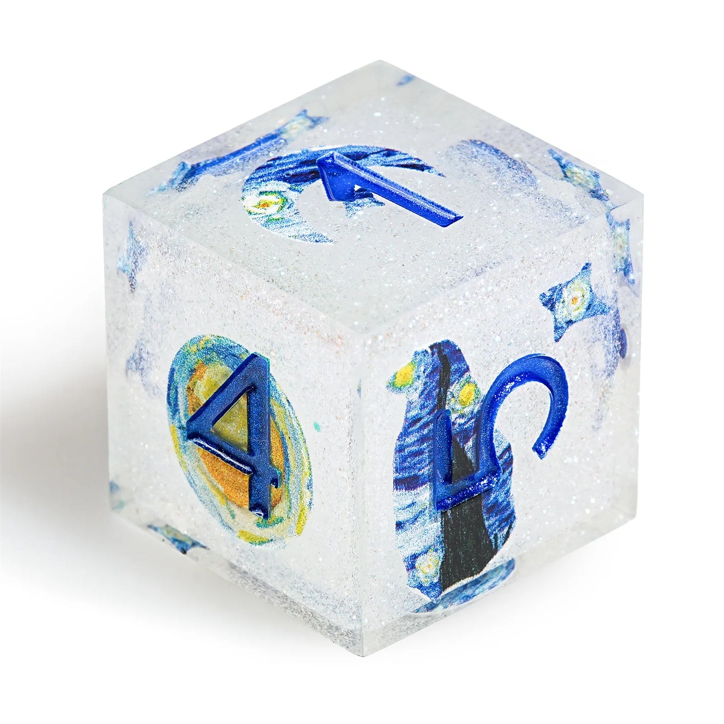 Kit de Dados RPG de Resina