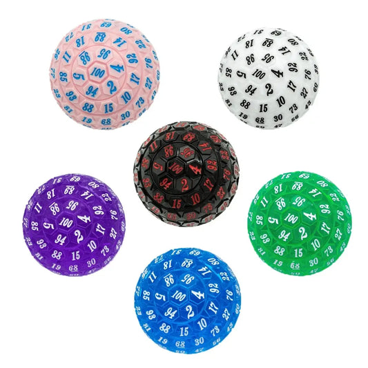 D100 RPG Dice