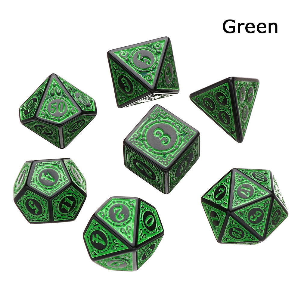 Kit de Dados RPG de Resina - NERD BEM TRAJADO