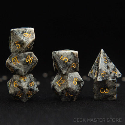 Kit de Dados RPG de Resina Premium - NERD BEM TRAJADO