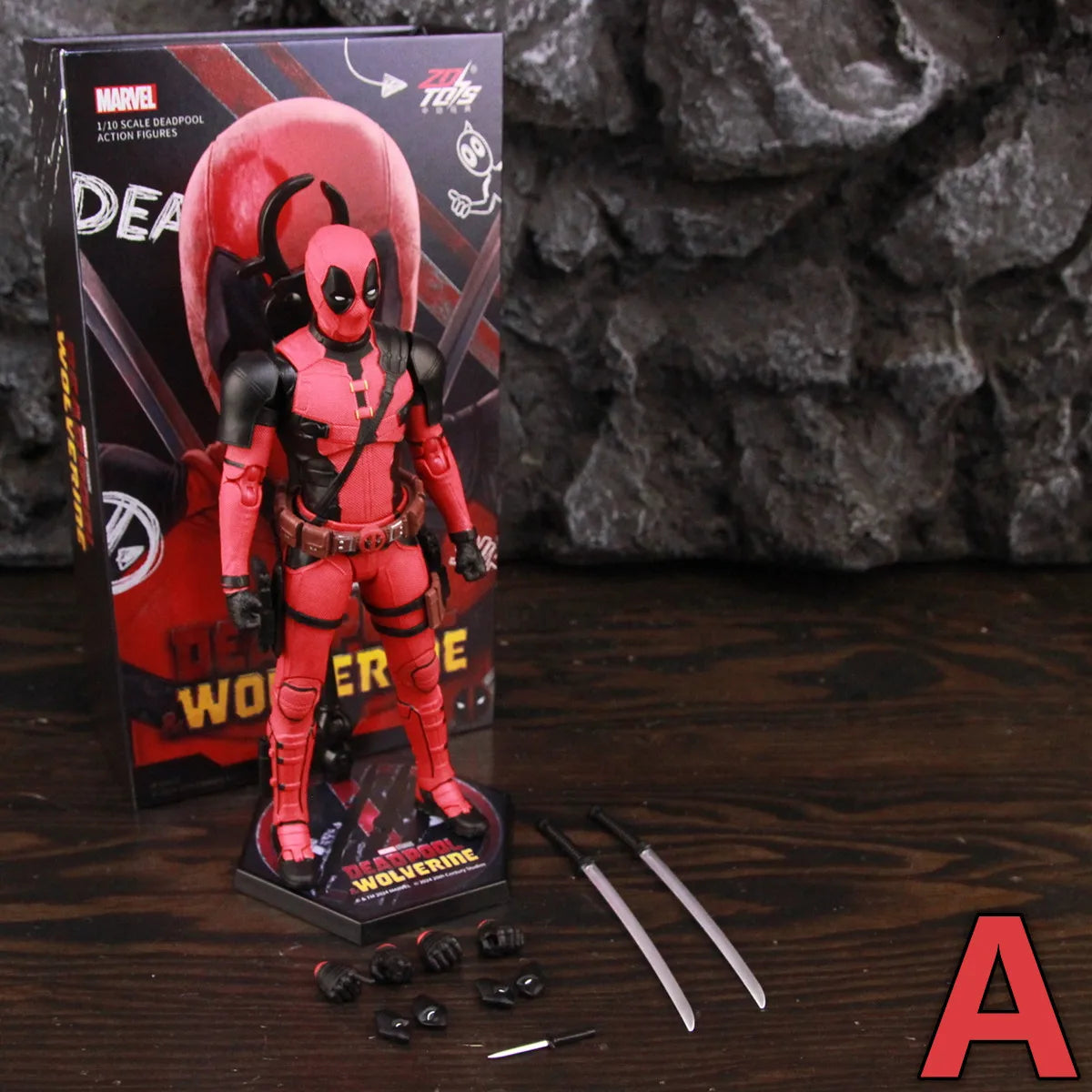 Action Figure Deadpool e Wolverine - Marvel