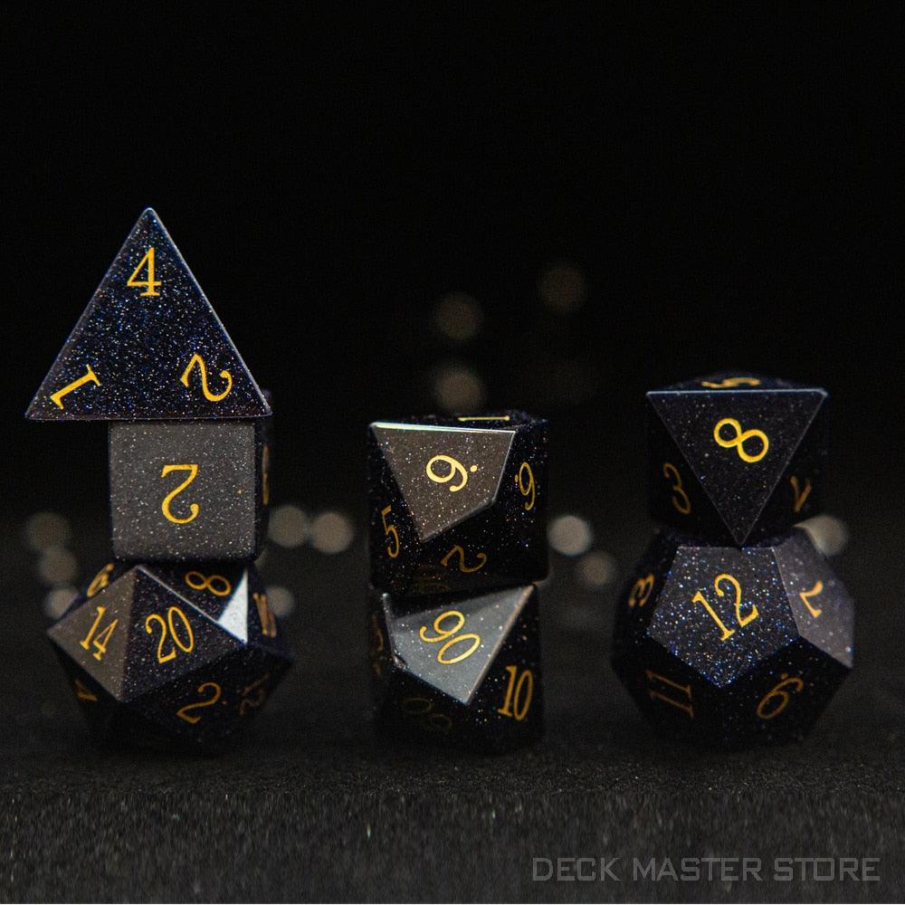 Kit de Dados RPG de Resina Premium - NERD BEM TRAJADO