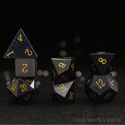 Kit de Dados RPG de Resina Premium - NERD BEM TRAJADO