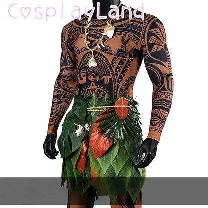 Fantasia para Cosplay Mauí - Moana