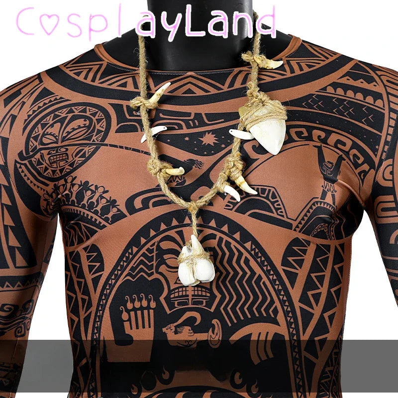 Fantasia para Cosplay Mauí - Moana