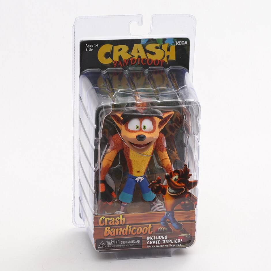 Action Figure Crash Bandicoot - NERD BEM TRAJADO