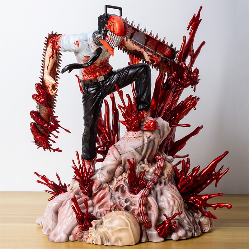 Action Figure Denji - Chainsaw Man - NERD BEM TRAJADO