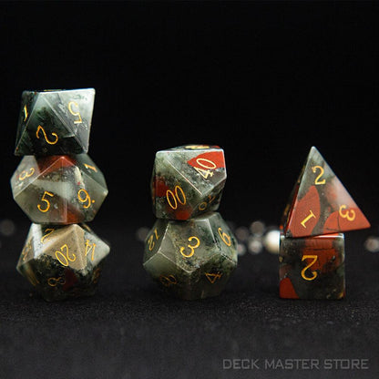 Kit de Dados RPG de Resina Premium - NERD BEM TRAJADO