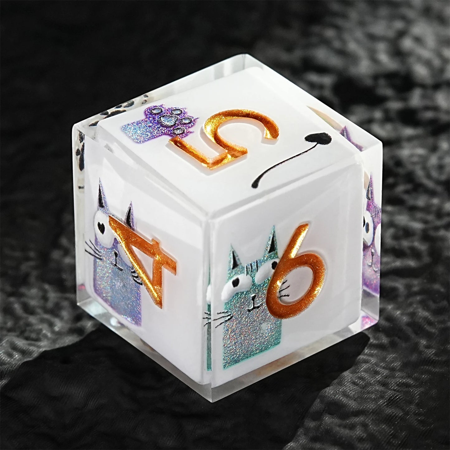 Kit de Dados RPG de Resina