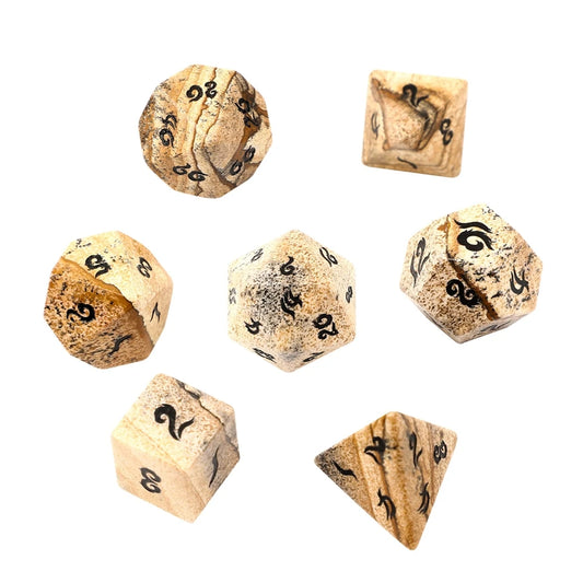 Kit de Dados RPG de Resina