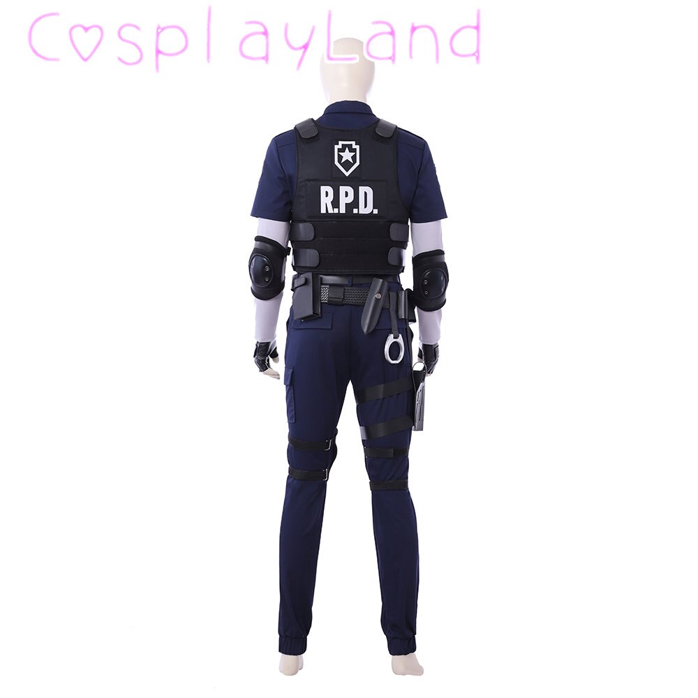 Fantasia para Cosplay Leon Scott - Resident Evil - NERD BEM TRAJADO