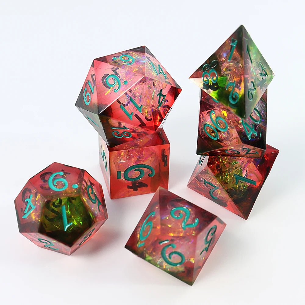 Resin RPG Dice Kit
