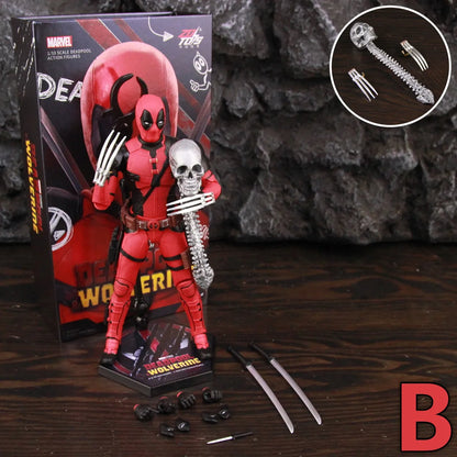 Action Figure Deadpool e Wolverine - Marvel