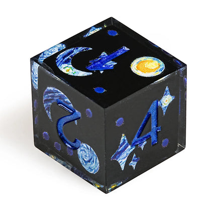 Kit de Dados RPG de Resina