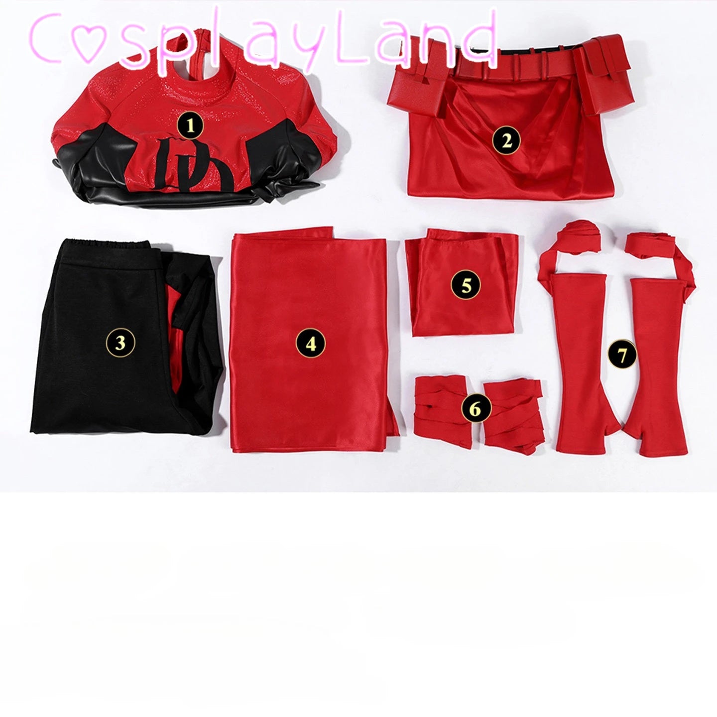 Fantasia para Cosplay Elektra - Marvel