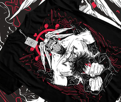 Camiseta Fushiguro Megumi - Jujutsu Kaisen