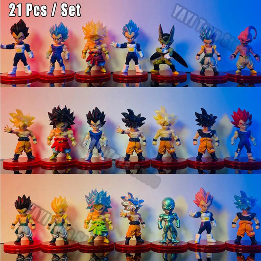 Box Action Figures Dragon Ball Characters 