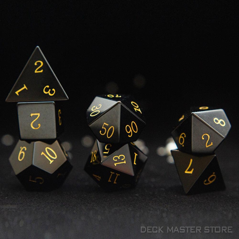 Kit de Dados RPG de Resina Premium - NERD BEM TRAJADO