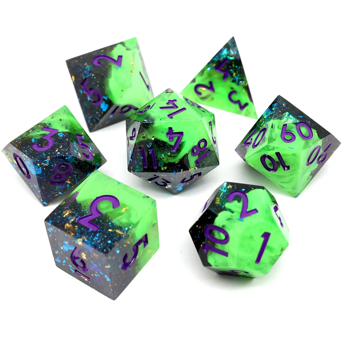 Resin RPG Dice Kit