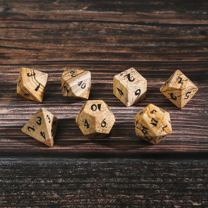 Kit de Dados RPG de Resina