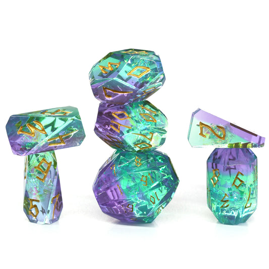 Kit de Dados RPG de Resina