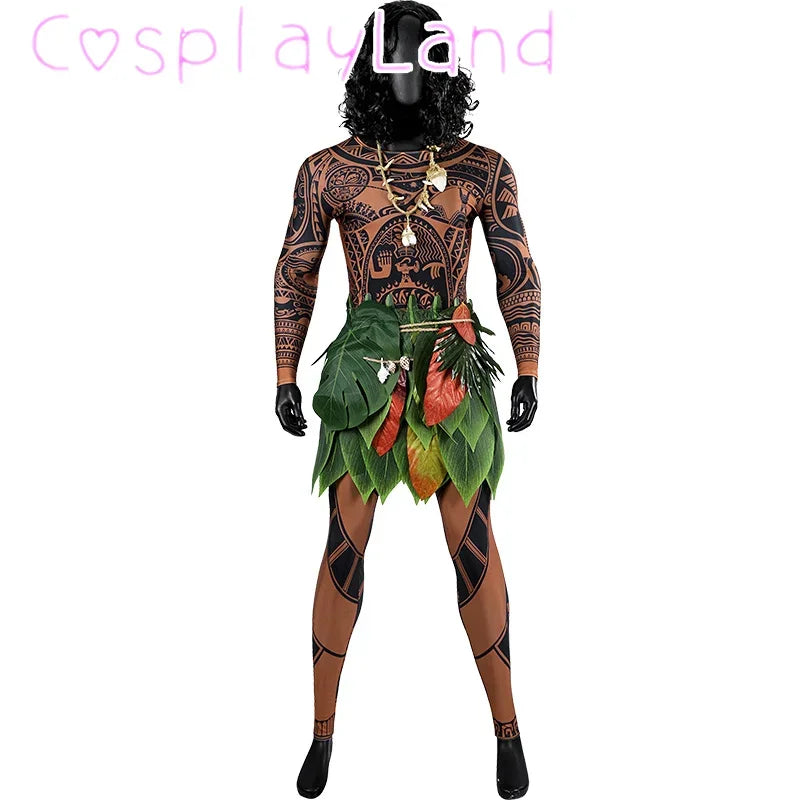 Fantasia para Cosplay Mauí - Moana