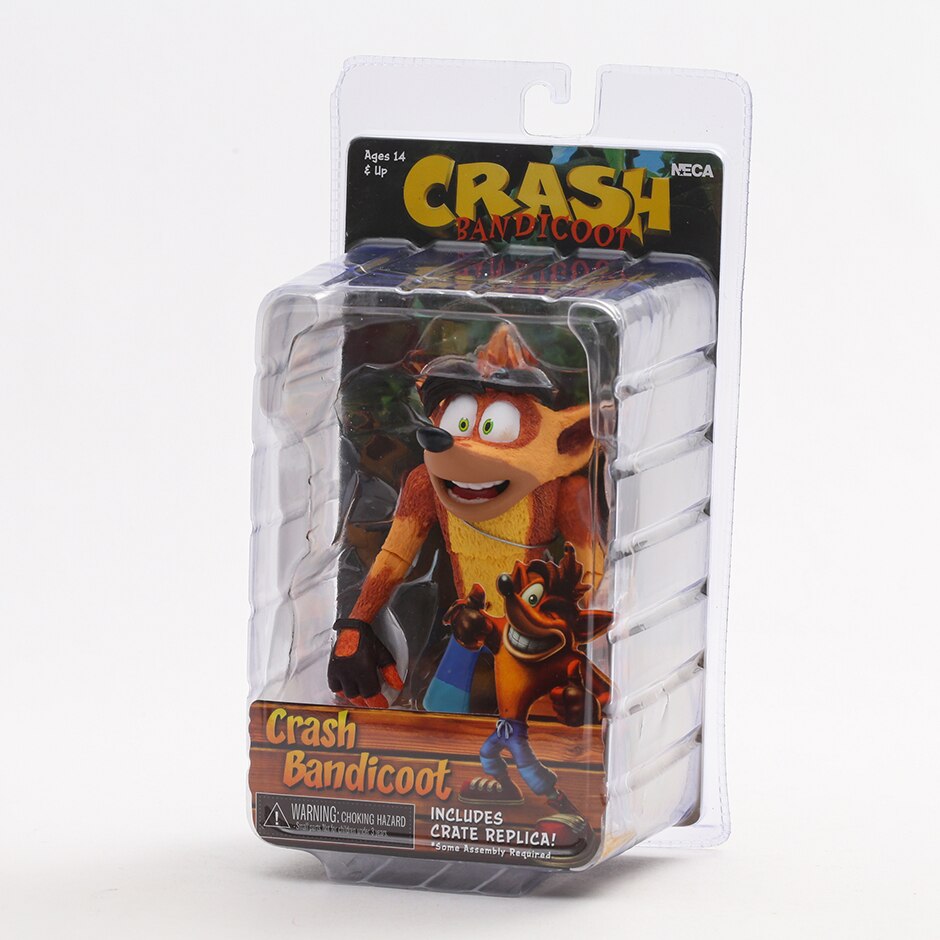 Action Figure Crash Bandicoot - NERD BEM TRAJADO