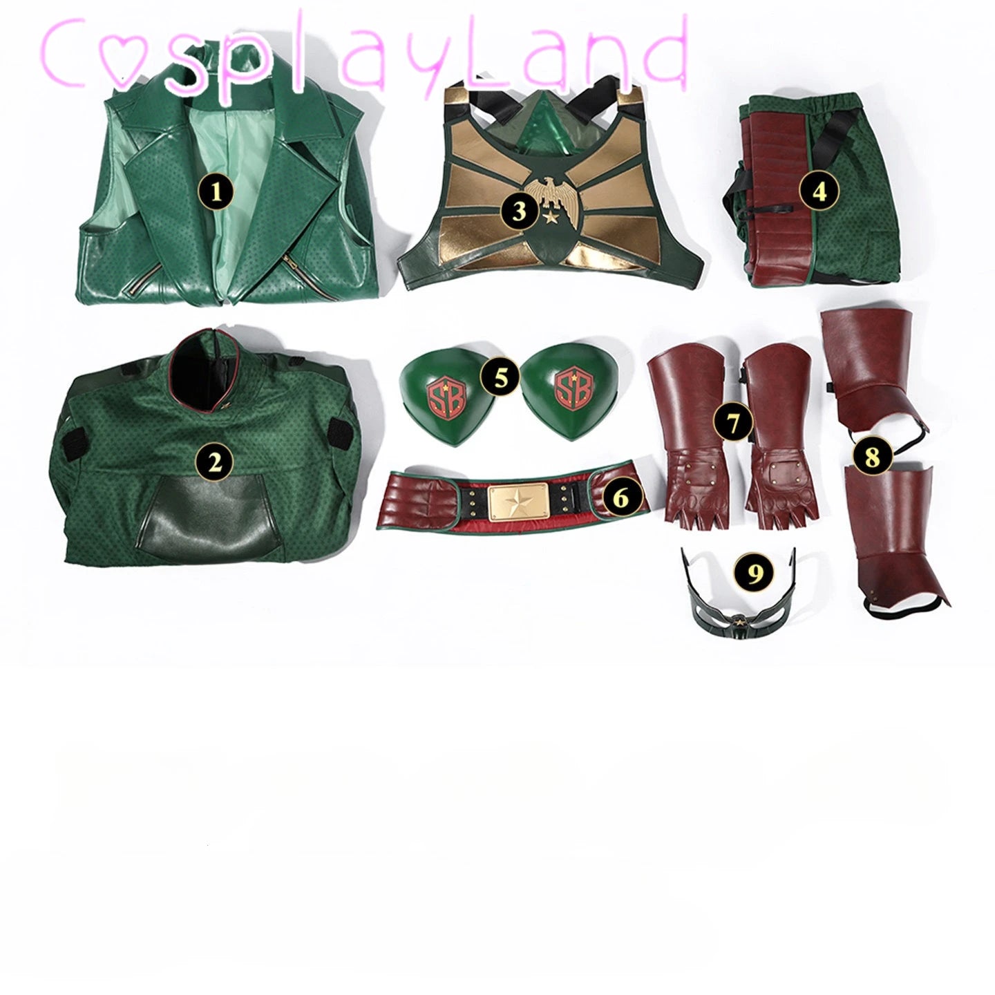 Fantasia para Cosplay Soldier Boy - The Boys