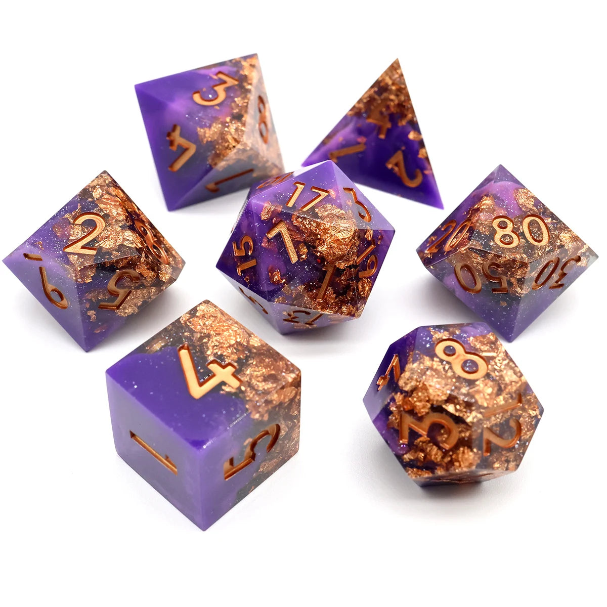 Resin RPG Dice Kit