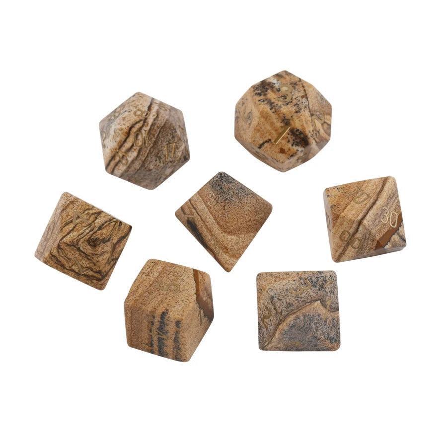 Kit de Dados RPG de Resina