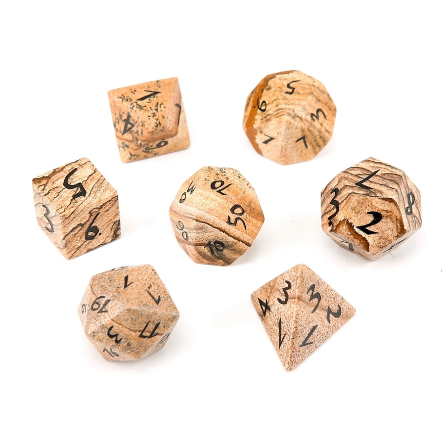 Kit de Dados RPG de Resina