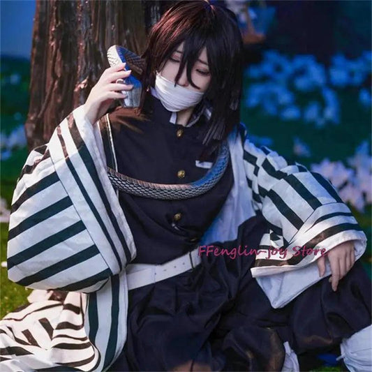 Fantasia para Cosplay Obanai Iguro - Demon Slayer
