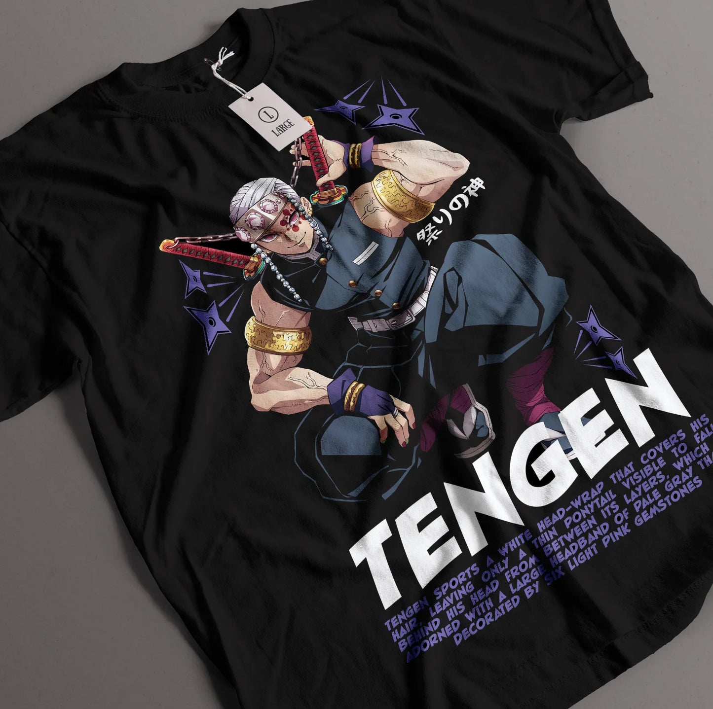 Camiseta Tengen Uzui - Demon Slayer