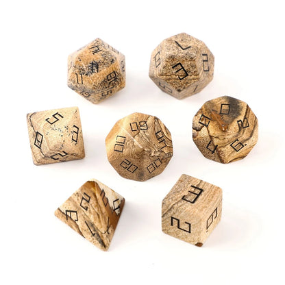 Kit de Dados RPG de Resina