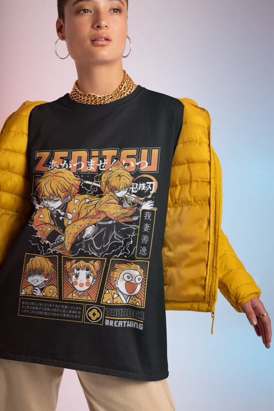 Camiseta Zenitsu - Demon Slayer